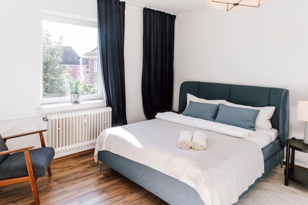 Komplett Neu: 2-Zi Zentral Im Altbau. 24H-Checkin Kiel Exterior photo